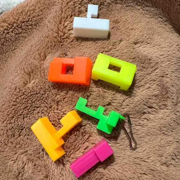 Puzzle Cube Keychain - Picture 3 of 3